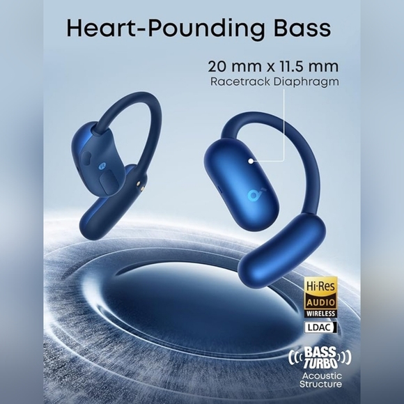 Soundcore AeroFit 2 Wireless Earbuds NEW SEALED